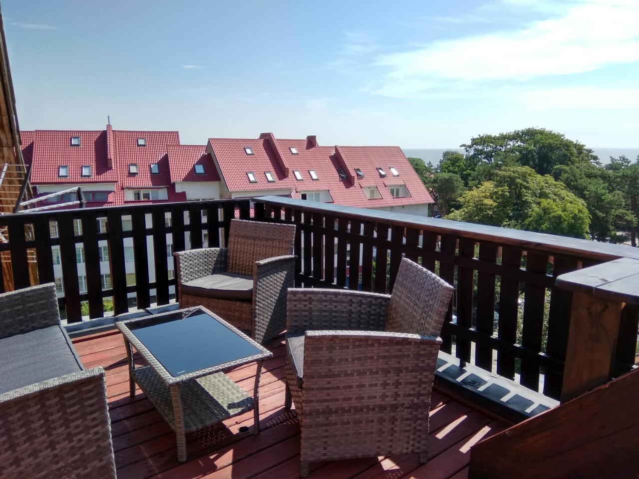 Apartamentai Niden - Su Terasa Ir Vaizdu I Marias Nidos Centre 外观 照片